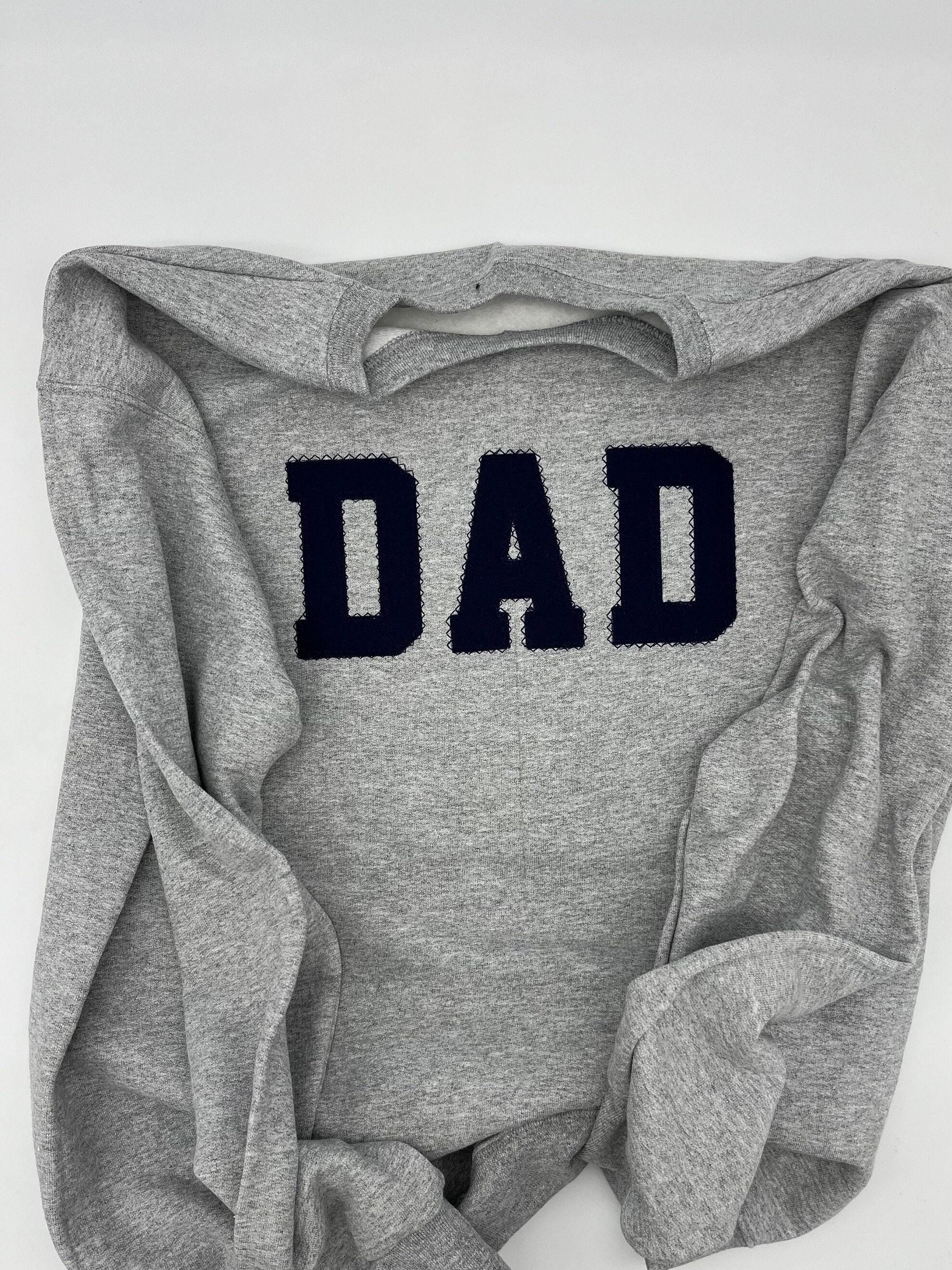 Personalized embroidered sweatshirt for Dad | Fathers Day Gift | Grandpa Word Sweatshirt